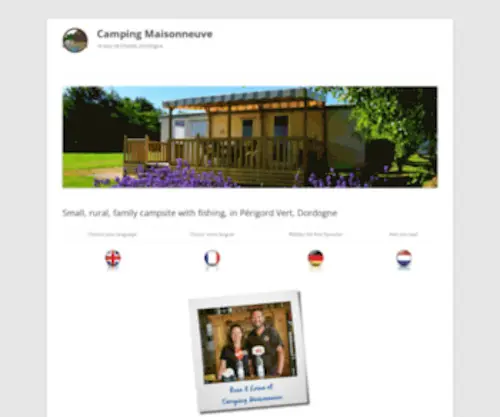 Camping-Maisonneuve.com(Camping Maisonneuve) Screenshot