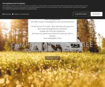 Camping-Meier-Ruegen.de(Camping Meier) Screenshot