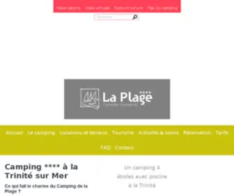 Camping-Plage.com(Camping) Screenshot