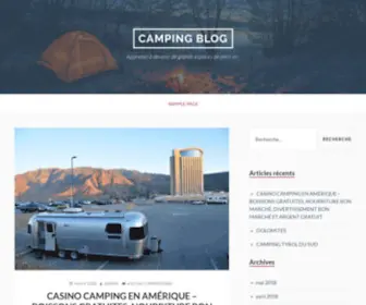 Camping-Steinfort.lu(Camping Blog) Screenshot