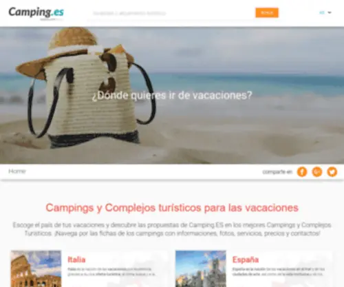 Camping.es(Camping españa) Screenshot