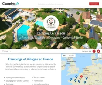 Camping.fr(Annuaire des campings en France) Screenshot