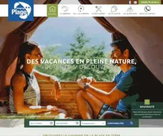 Camping2Laplage.com(Camping en Isère) Screenshot