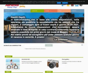 Campingadriatico.com(Camping Village Adriatico) Screenshot