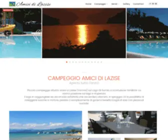 Campingamicidilazise.it(Camping Amici di Lazise) Screenshot