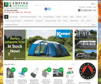 Campingandleisure.co.uk(Camping Accessories) Screenshot