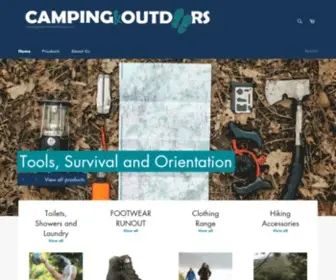Campingandoutdoorsonline.com.au(Camping & Outdoors) Screenshot
