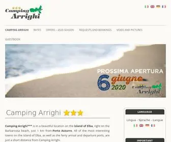 Campingarrighi.it(Camping Arrighi) Screenshot