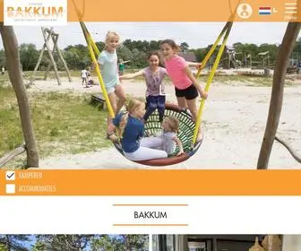 Campingbakkum.nl(Camping Bakkum) Screenshot