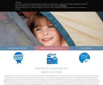 Campingbelsito.it(Campeggio a Montecatini Terme) Screenshot