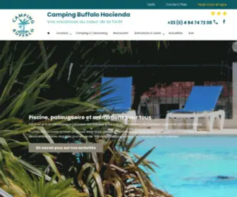 Campingbuffalo.com(Location Mobil) Screenshot