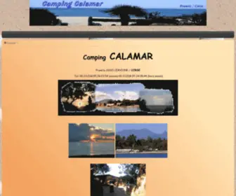 Campingcalamar.eu(Ostküste) Screenshot