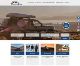 Campingcars.is(Car Rental Iceland) Screenshot