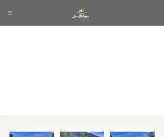 Campingdeceillac.com(Camping Les Mélèzes) Screenshot