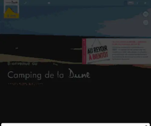 Campingdeladune.fr(Camping bassin d'arcachon) Screenshot