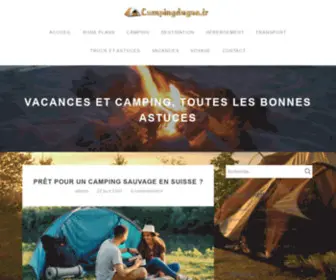 Campingdugue.fr(Vacances et camping) Screenshot