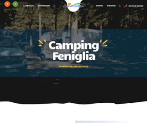 Campingfeniglia.it(CAMPING ARGENTARIO) Screenshot