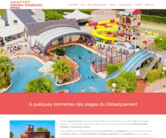 Campinghautescoutures.com(Camping Hautes Coutures) Screenshot