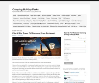 Campingholidayparks.com(Camping Holiday Parks) Screenshot