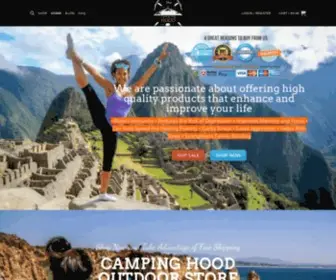 Campinghood.com(Camping Hood) Screenshot