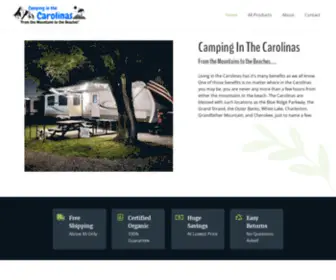 Campinginthecarolinas.com(Camping In The Carolinas) Screenshot