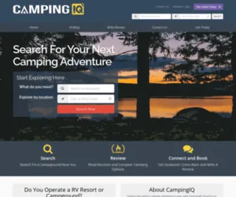 Campingiq.com(RV Resorts & Camprounds Listings) Screenshot