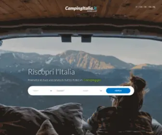 Campingitalia.it(Camping Italia) Screenshot