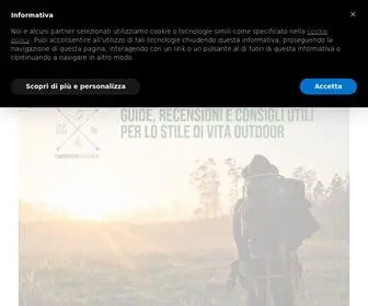 Campingkeyitalia.it(Camping & Outdoor Camper Trekking Abbigliamento da montagna) Screenshot