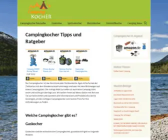 Campingkocher-Test.net(Tipps und Ratgeber) Screenshot