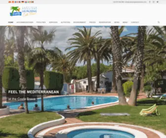 Campinglaspalmeras.com(Las Palmeras) Screenshot