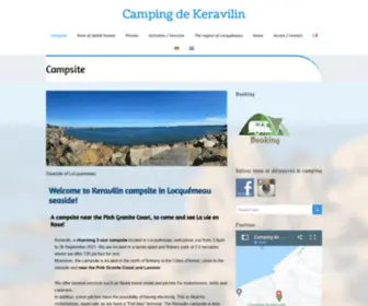 Campinglokemo.fr(Camping à Locquémeau) Screenshot