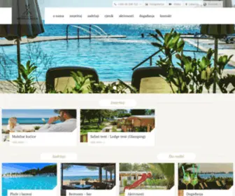 Campingmaterada.com(Boutique camping Materada Beach) Screenshot