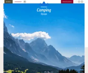 Campingolympiacortina.it(Campeggio Cortina: l’International Camping Olympia) Screenshot