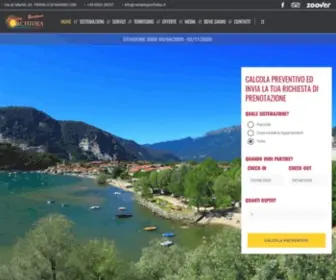 Campingorchidea.it(Camping Village Residence Lago Maggiore) Screenshot