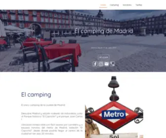 Campingosuna.com(Madrid España) Screenshot