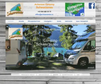 Campingplatz-Achensee.at(Achensee-Camping-Schwarzenau) Screenshot