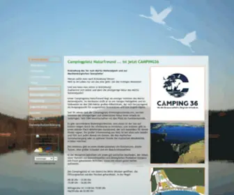 Campingplatz-Naturfreund.de(Campingplatz Naturfreund) Screenshot