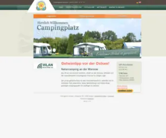 Campingplatz-SChwaan.de(Campingplatz Schwaan) Screenshot