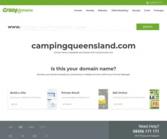 Campingqueensland.com(Crazy Domains) Screenshot