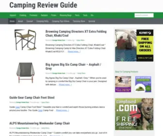 Campingreviewguide.com(Camping Review Guide) Screenshot