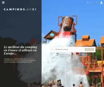 Campingsluxe.fr(⛺ Camping 5 étoiles) Screenshot