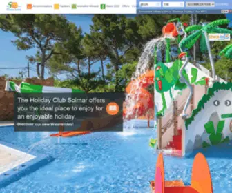 Campingsolmar.com(Camping Bungalows Solmar en Blanes Costa Brava) Screenshot