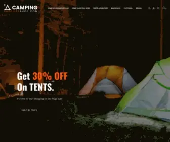 Campingsuppliesshop.com(Campingsuppliesshop) Screenshot