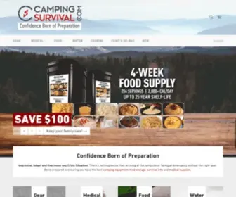 Campingsurvival.com(Camping Survival) Screenshot