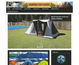 Campingtentlovers.com(Campingtentlovers) Screenshot