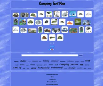 Campingtentman.com(Camping Tent Man) Screenshot