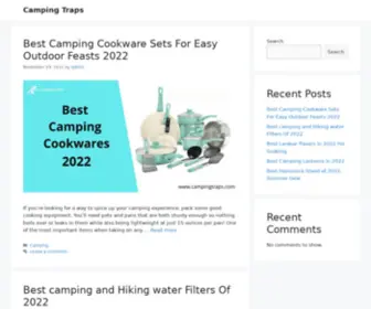 Campingtraps.com(Camping Traps) Screenshot