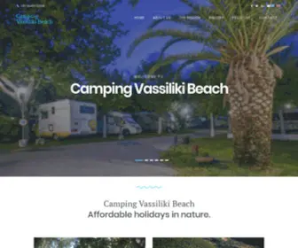 CampingVassilikibeach.com(CampingVassilikibeach) Screenshot