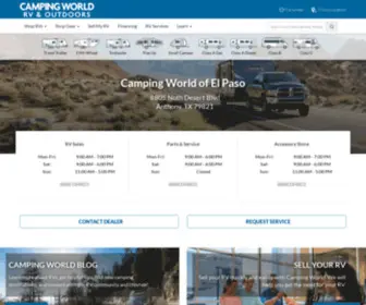 Campingworldofelpaso.com Screenshot