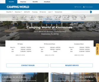 CampingWorldofkissimmee.com(Kissimmee Camping World) Screenshot